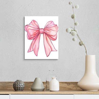 Bow Diamond Painting Canvas