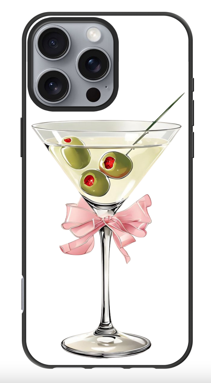 Martini Cocktail Custom Print Iphone Case