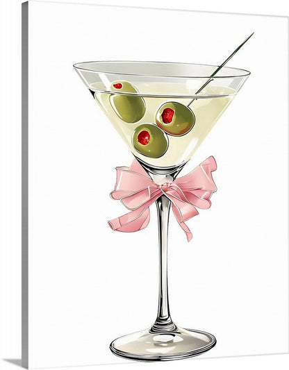 Martini Cocktail Diamond Painting