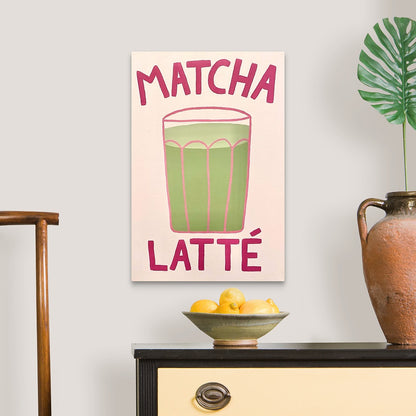 Matcha Latte Diamond Painting Canvas