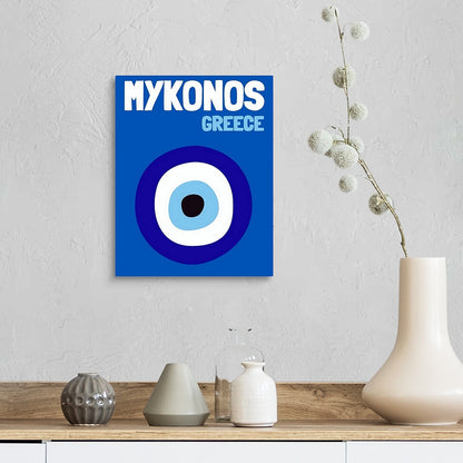 Mykonos Greece Diamond Painting Canvas