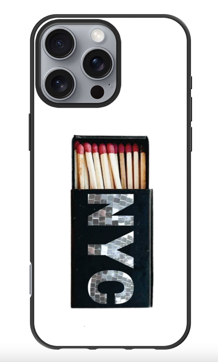 NYC Matches custom print Iphone case