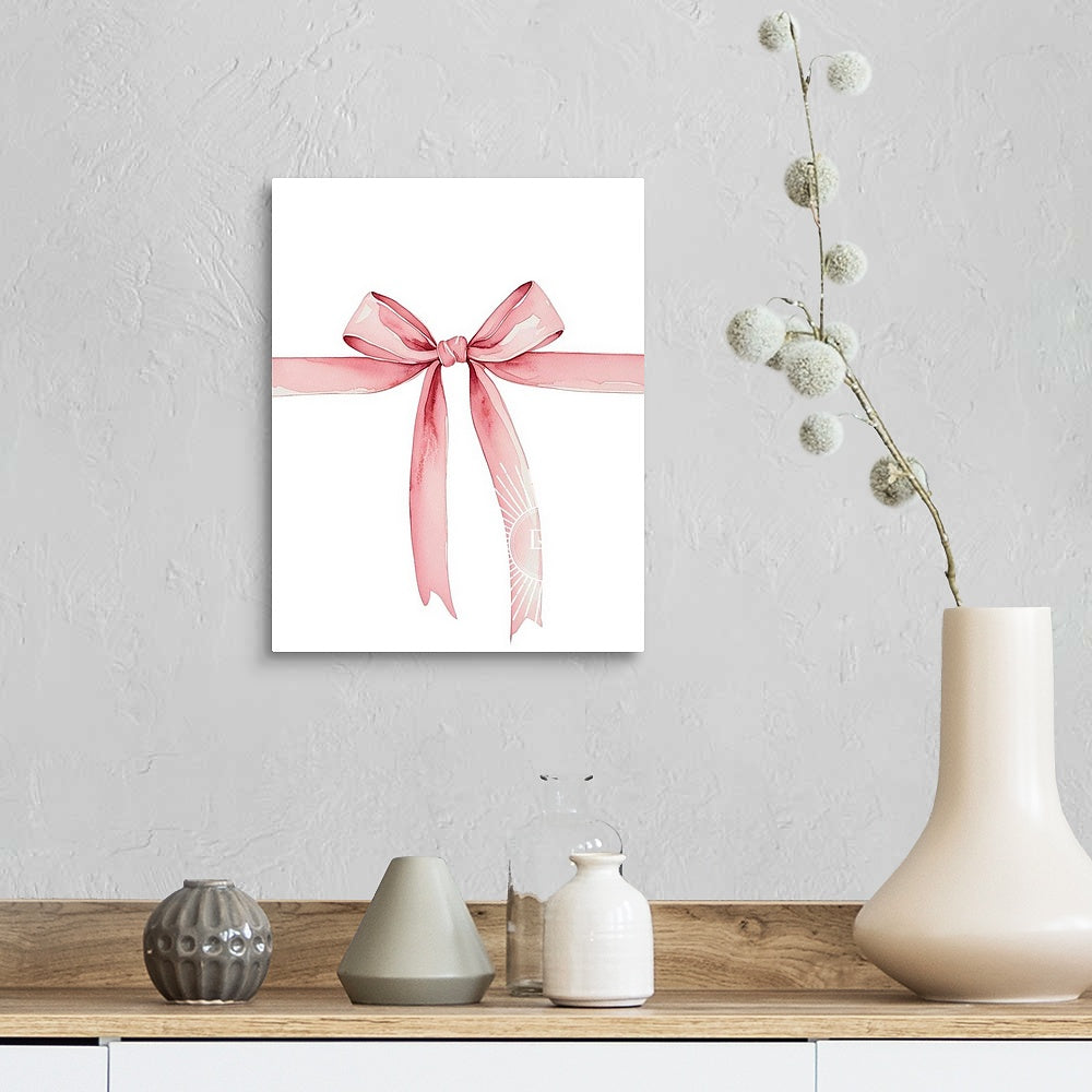 Pink Bow Diamond Painting