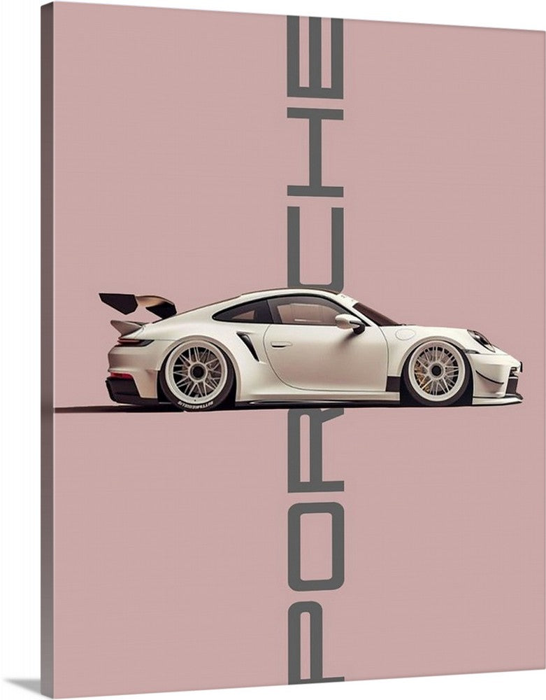 Porsche Diamond Painting Canvas